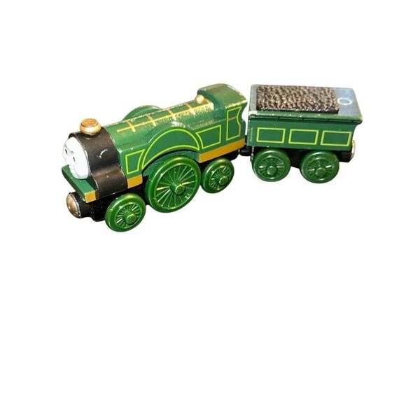 Thomas & Friends Wooden Railway Engine Emily & Tender - Picture 2 of 5